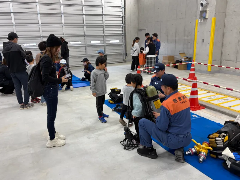 資器材ふれあいの様子
